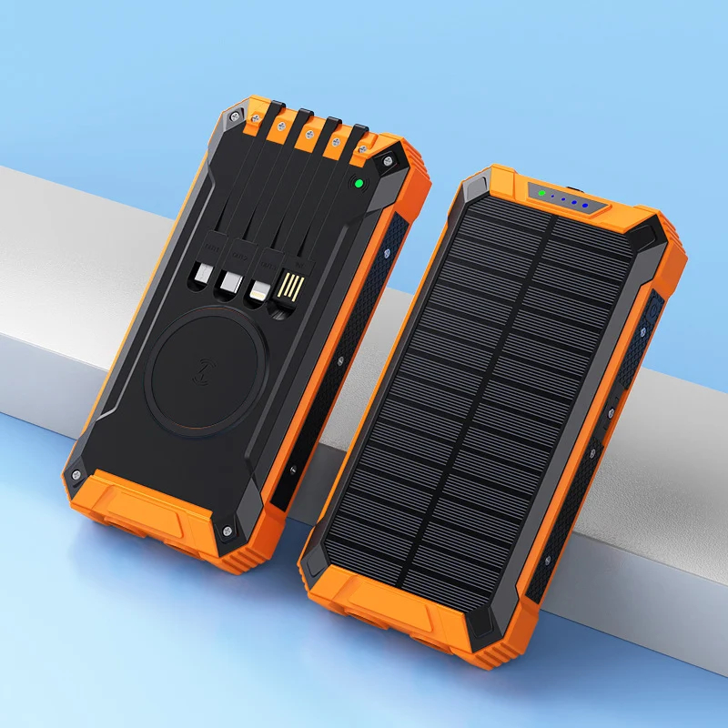 🔥HOT SALE - Portable Wireless Solar Power Bank