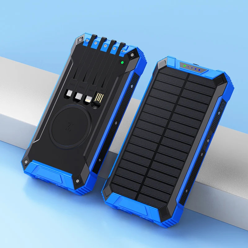 🔥HOT SALE - Portable Wireless Solar Power Bank