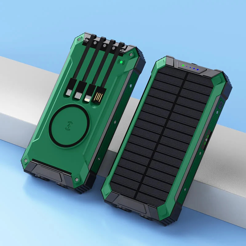 🔥HOT SALE - Portable Wireless Solar Power Bank