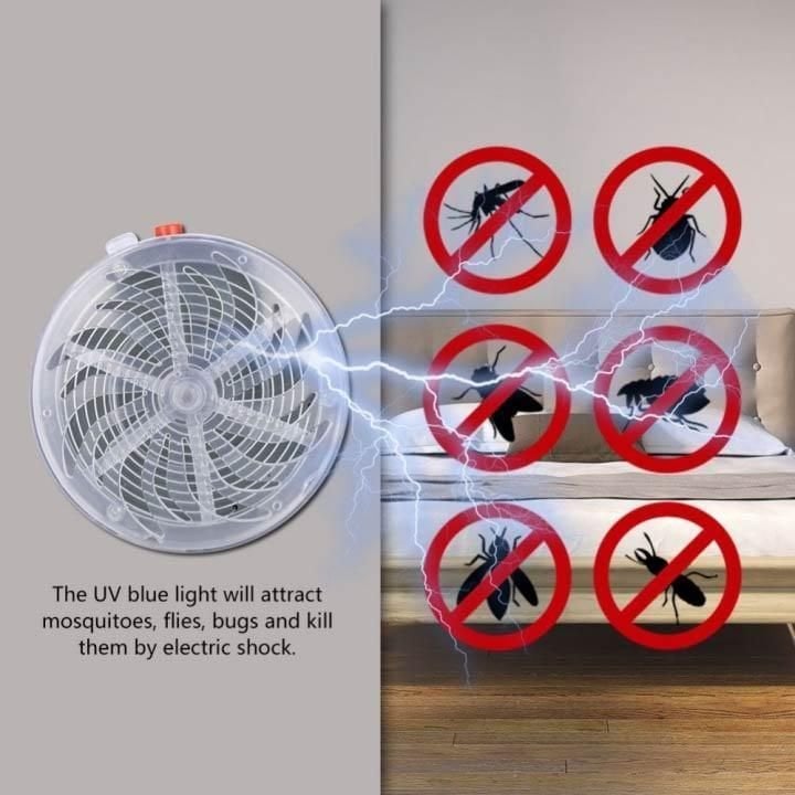 🔥Solar Powered Bug Zapper - No Need for Wiring or Battery Costs