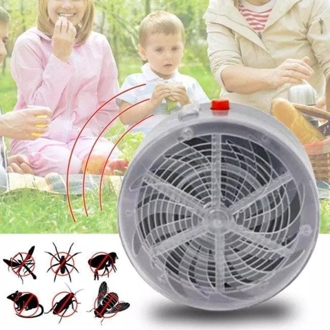 🔥Solar Powered Bug Zapper - No Need for Wiring or Battery Costs