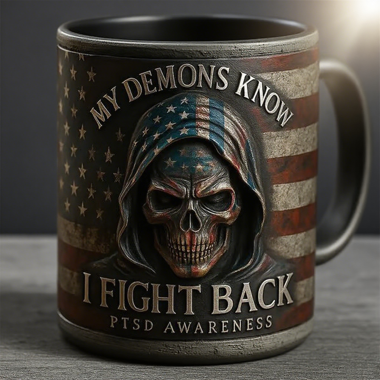 🥤 Fight Back PTSD Mug
