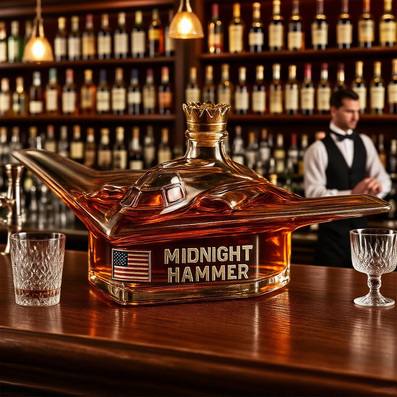 ✈️B-2 Bomber Midnight Hammer Bottle