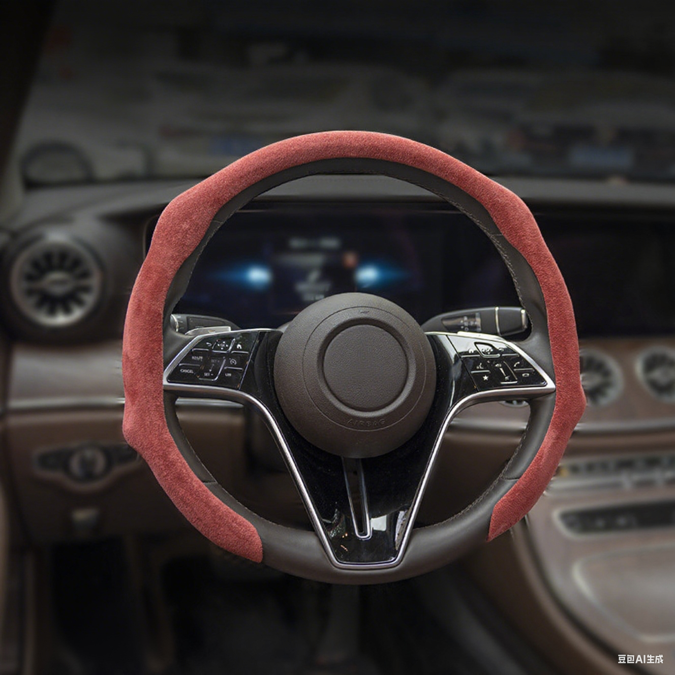 🚗Universal Leather Car Steering Wheel Cover