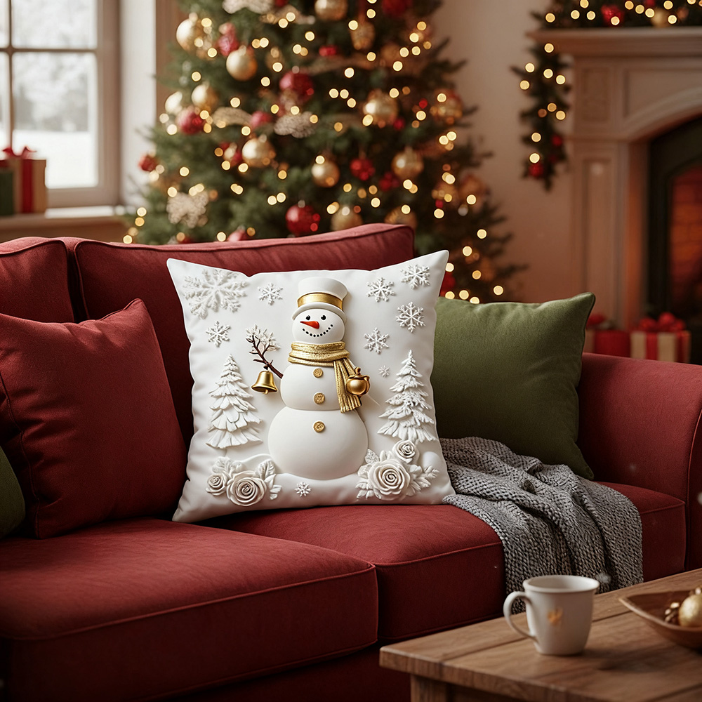 🏆 50K+ SOLD! 🎄 Luxury Christmas Style Pillow Cover