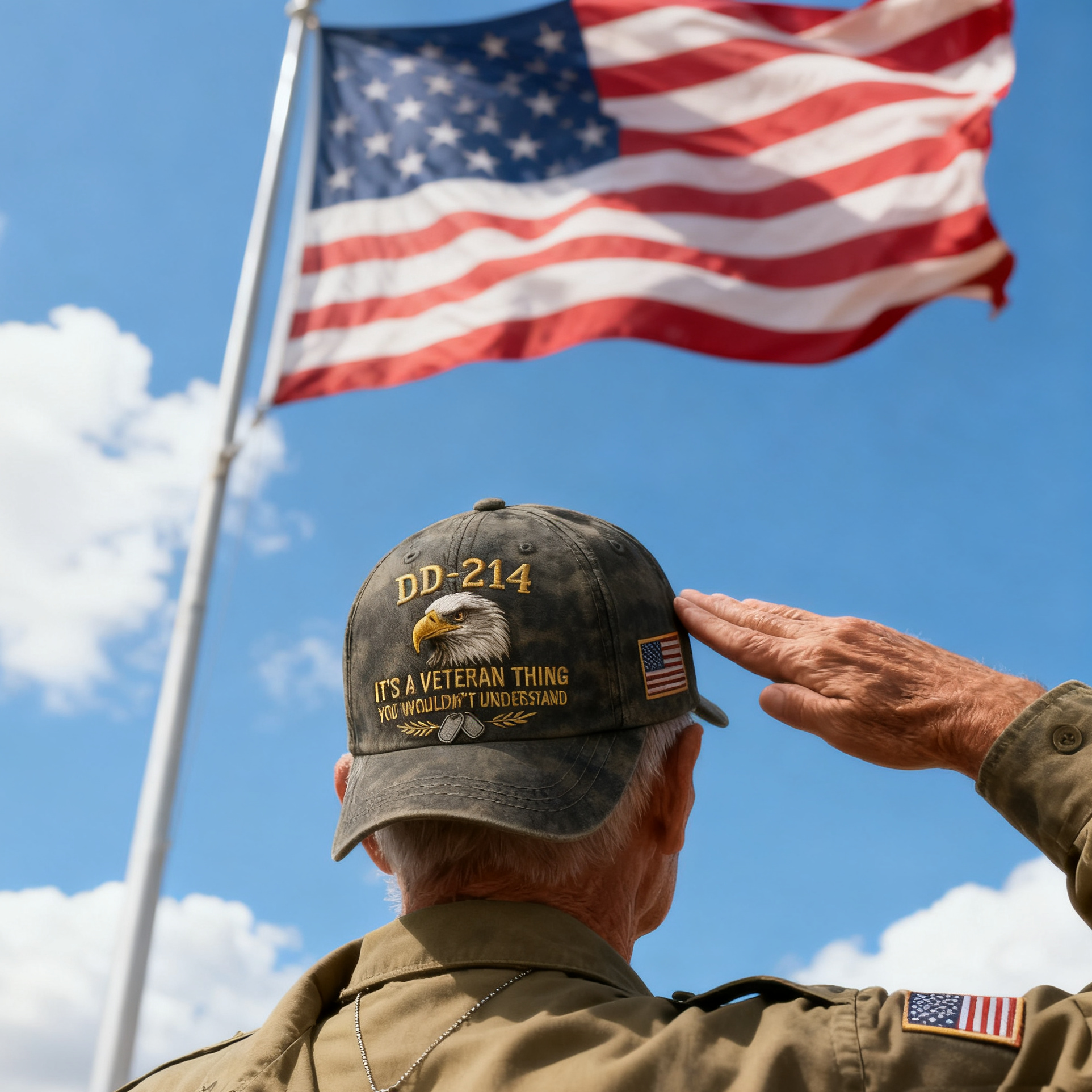 DD-214 - This is a veterans' matter Hat