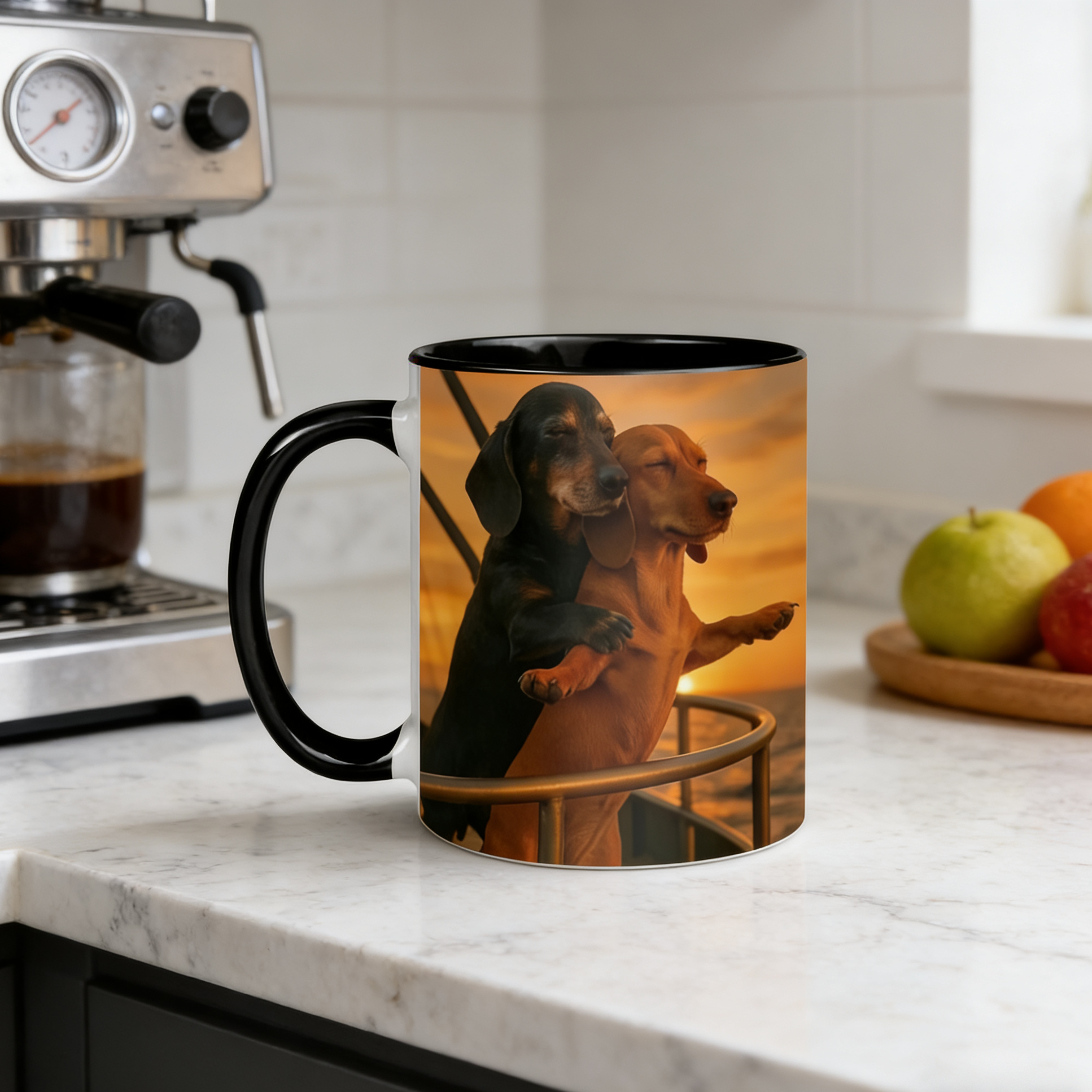 💗Couple Dachshund Love Mug