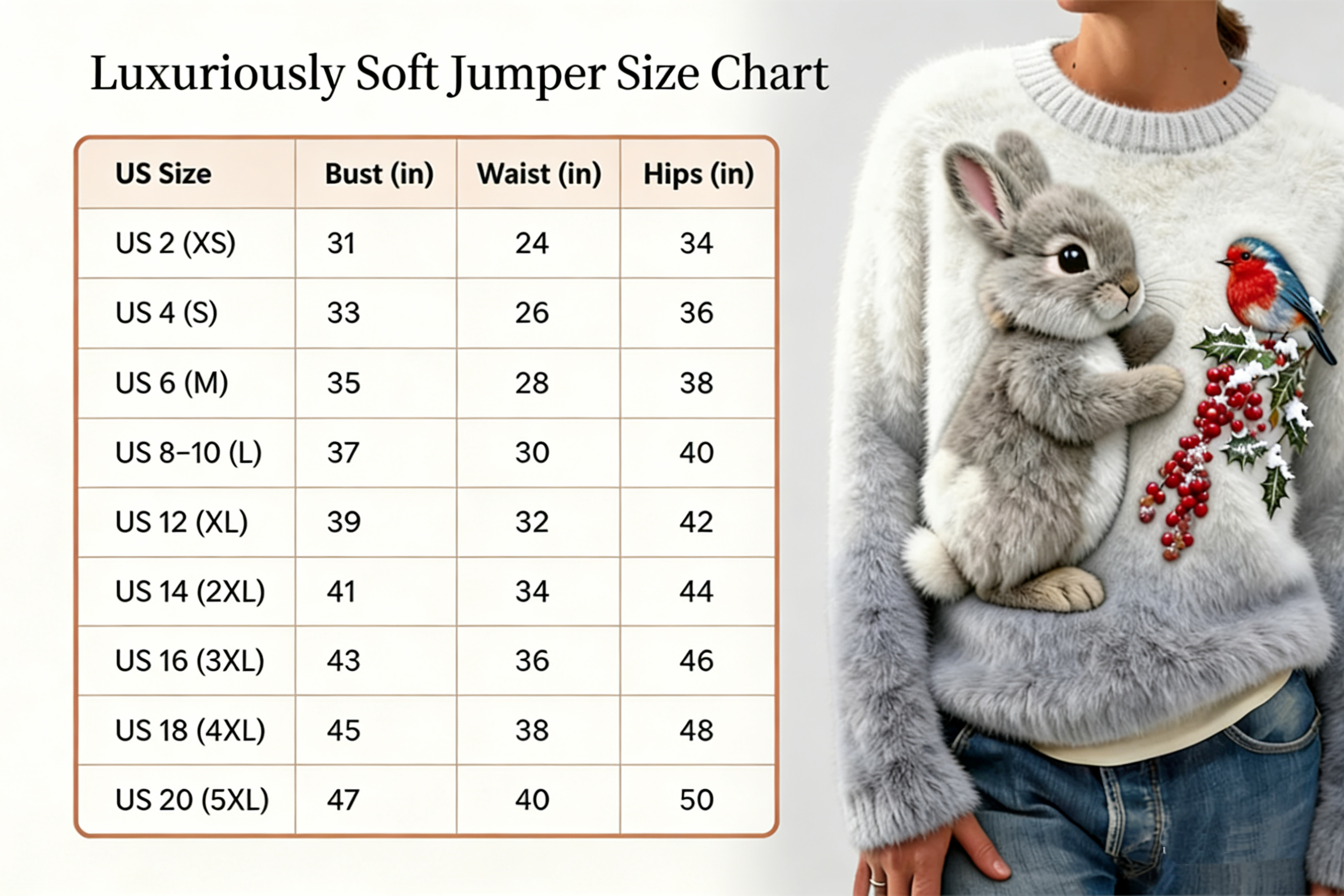 Luxuriously Soft Feel Jumper