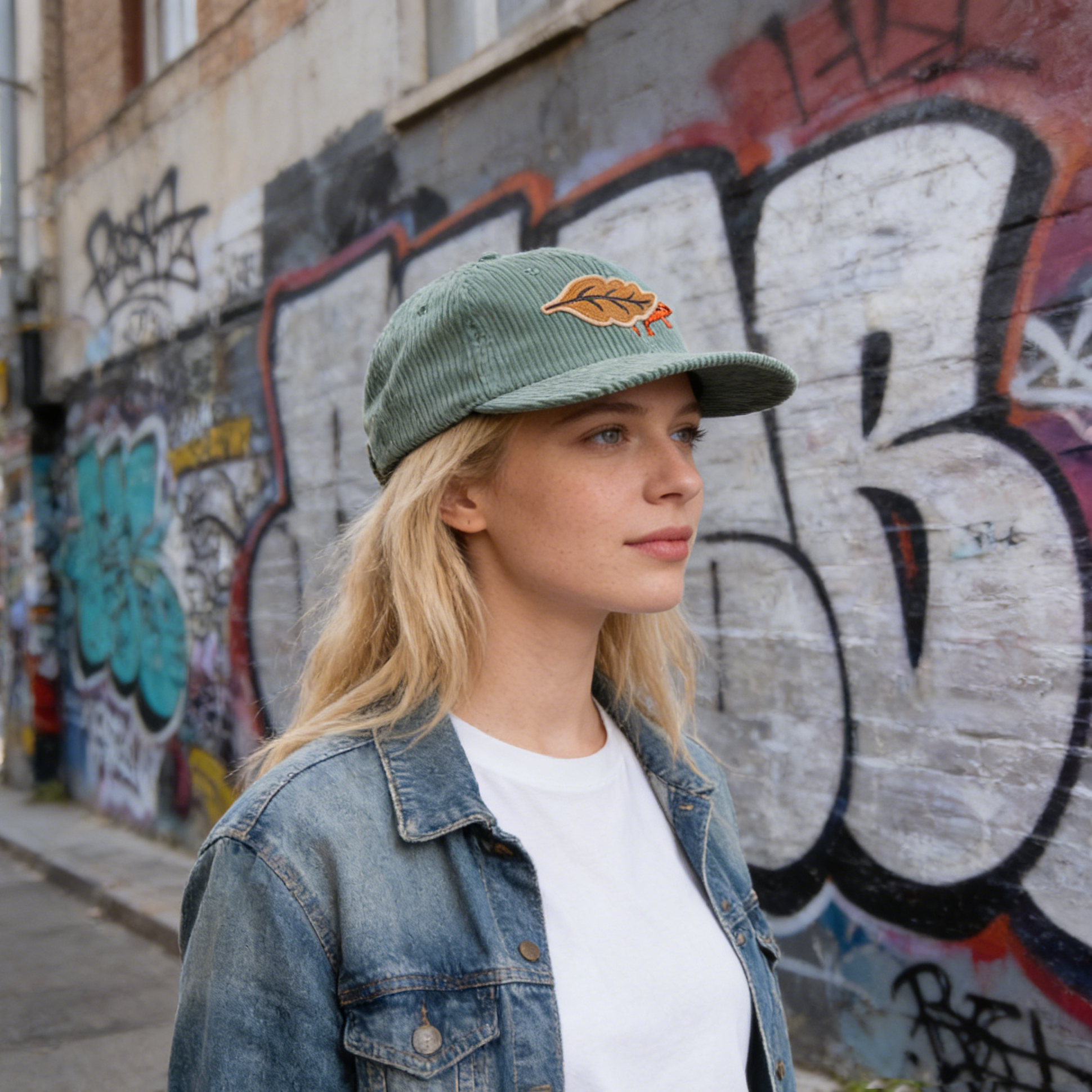 🔥Last Day 50% OFF🔥 🦎 Peekaboo Salamander Corduroy Cap