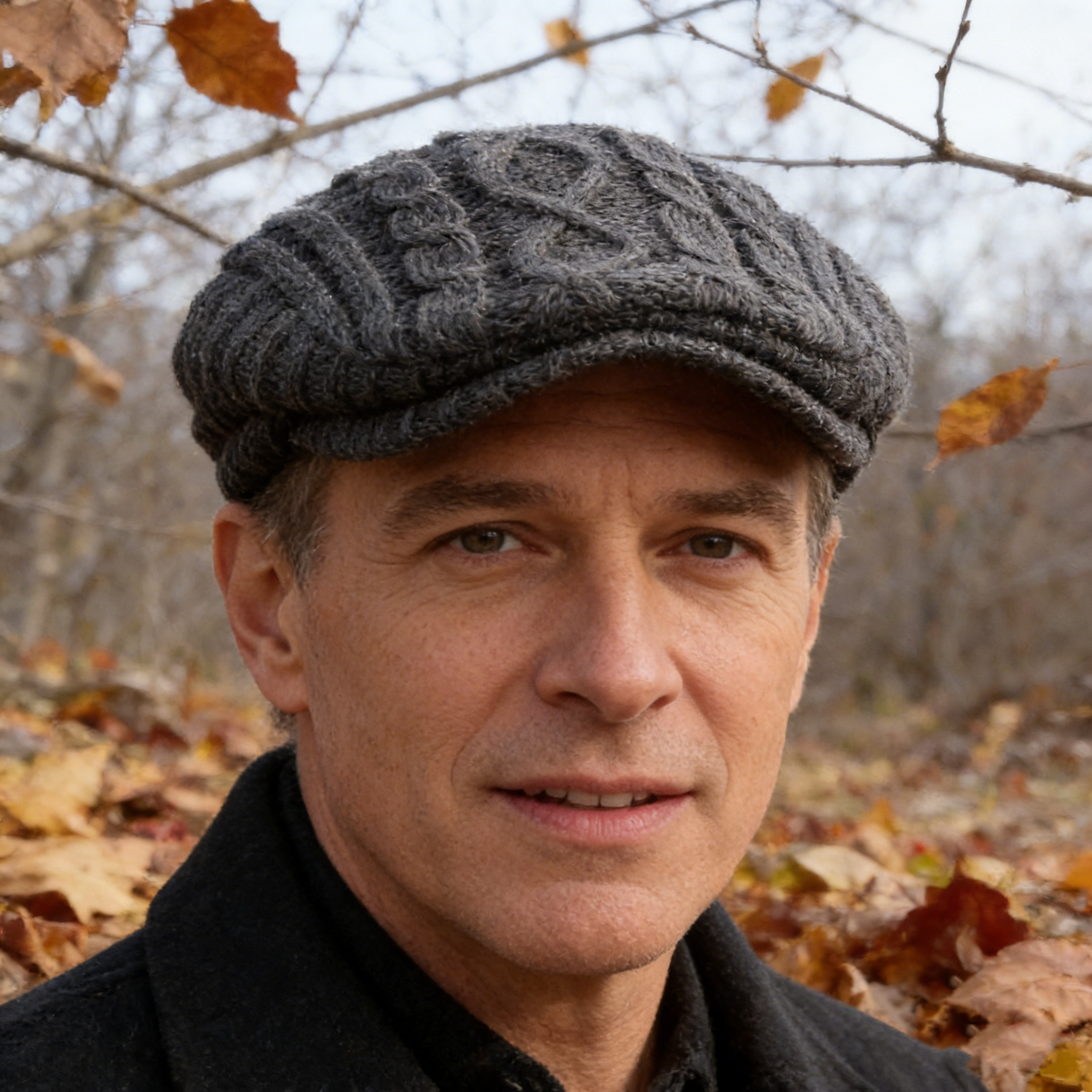 Knitted British Style Beret