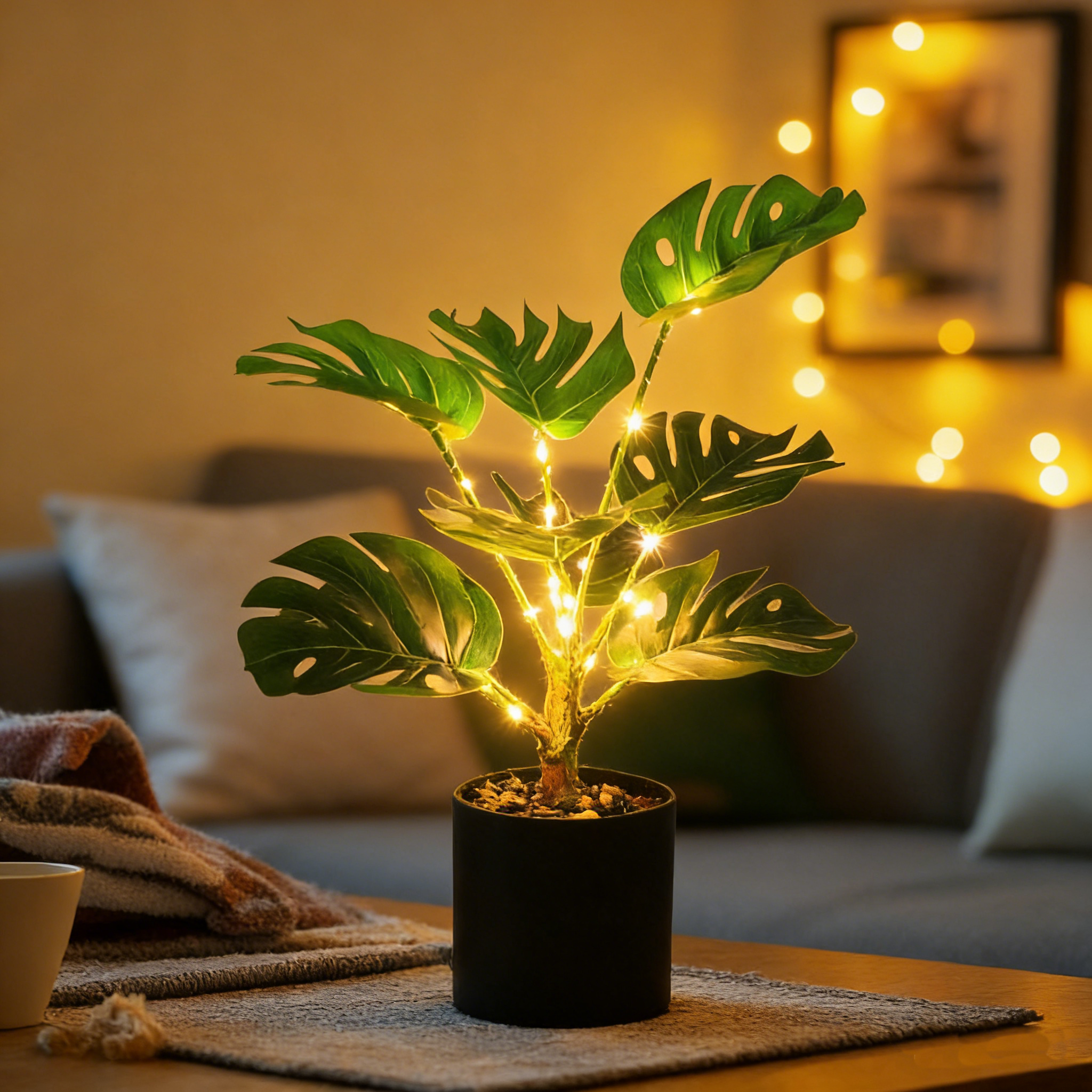 Palm Paradise Lamp