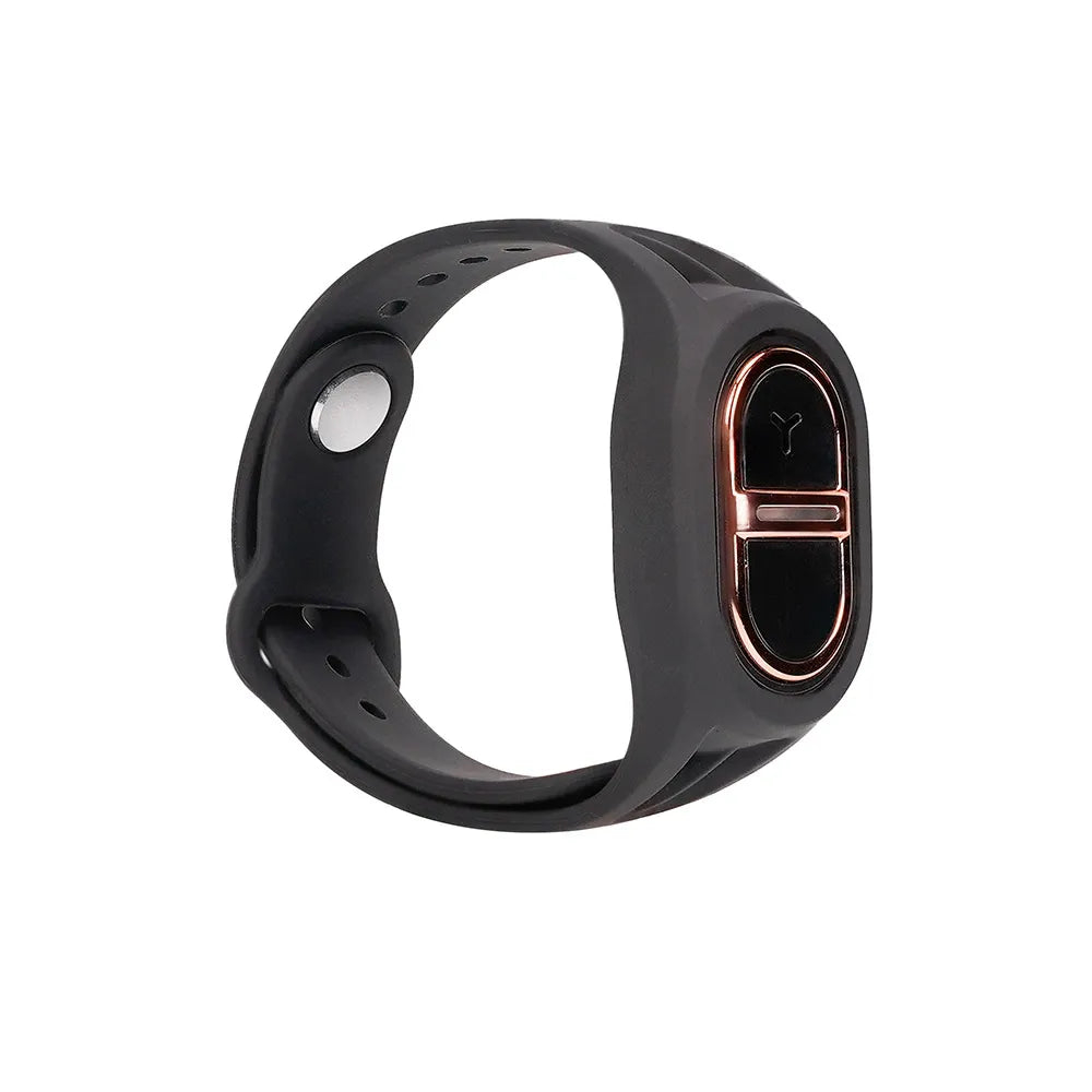 Adjustable ultrasonic mosquito repellent silicone wristband, outdoor bracelet, suitable for both children and adults.