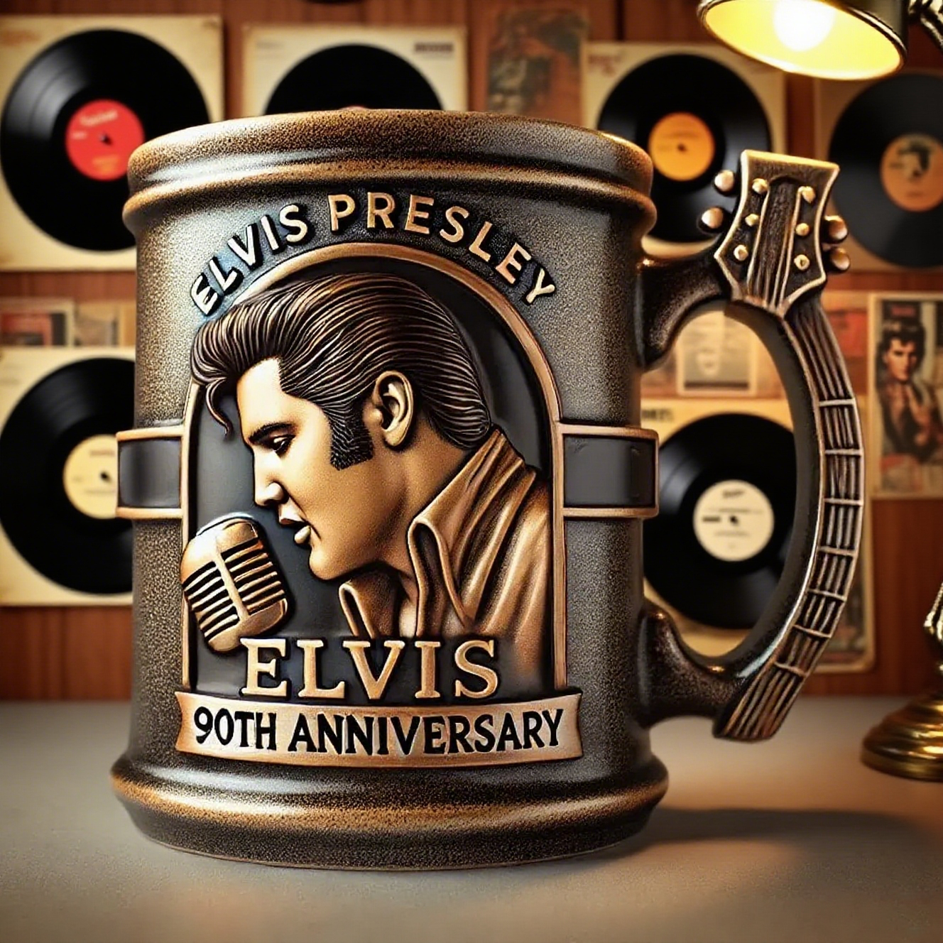 🔥Limited Edition🎁Elvis Presley 90th Anniversary Mug