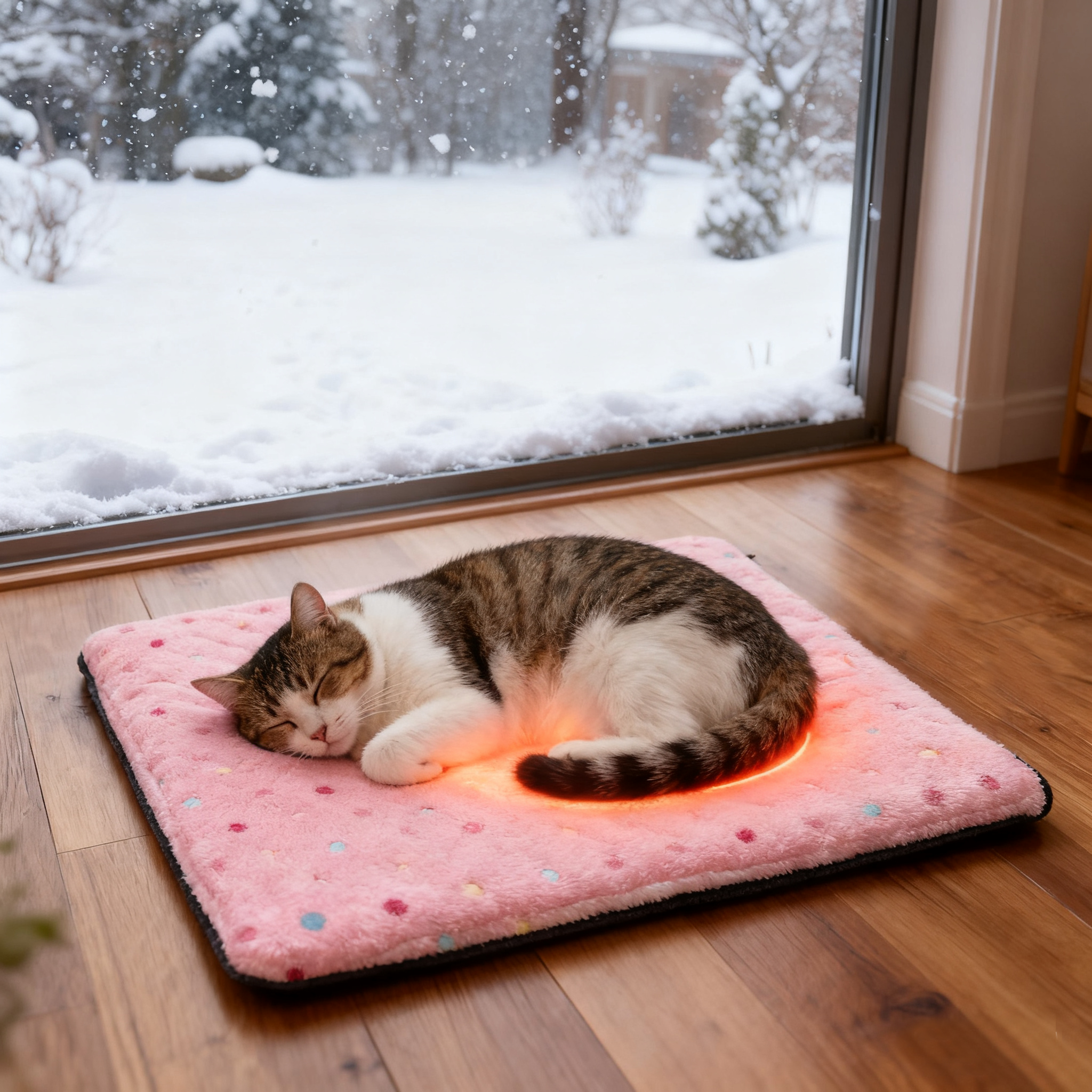 Self Warming Pet Bed Self Heating Pet Mat for Indoor Outdoor