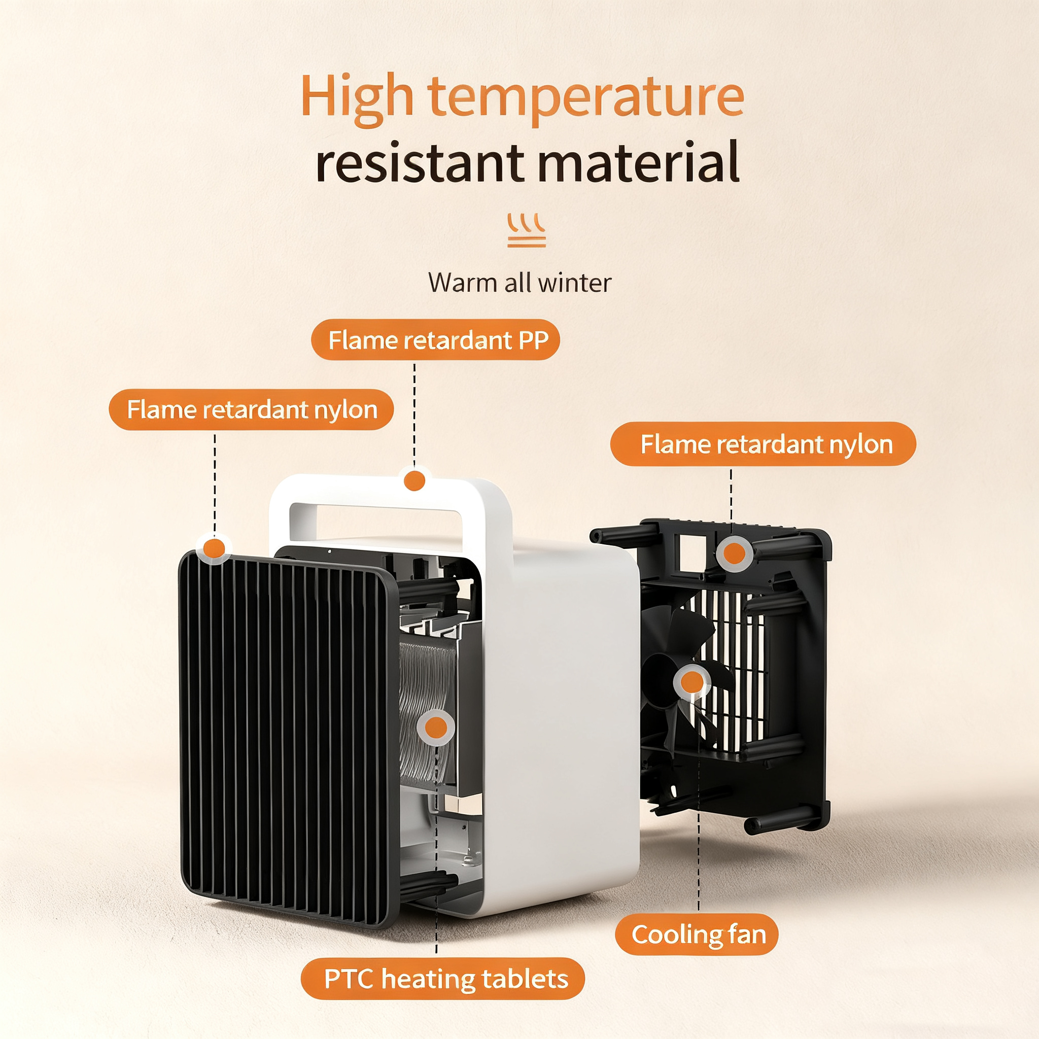 Mini Space Heater – Smart Heat for Small Spaces