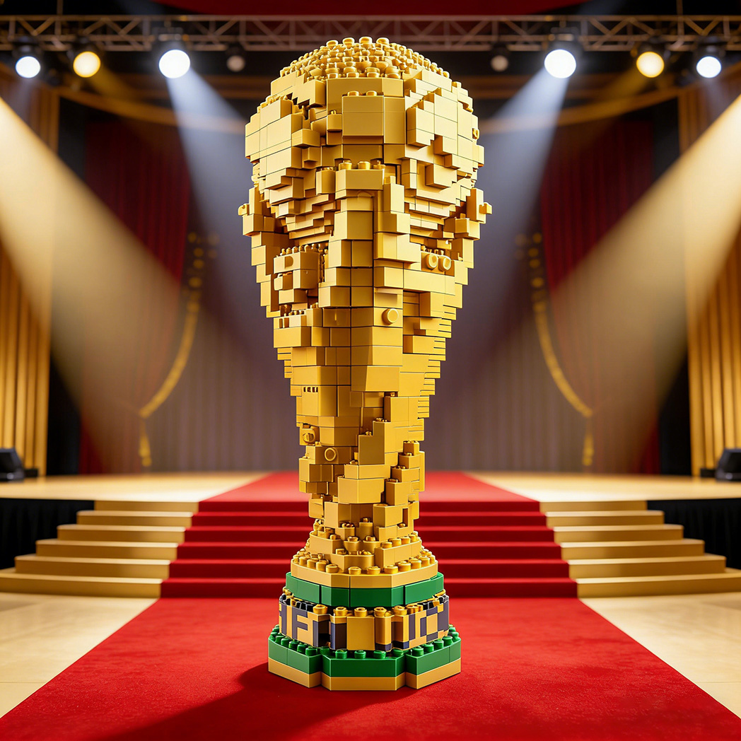 World Cup Official Trophy Building Set