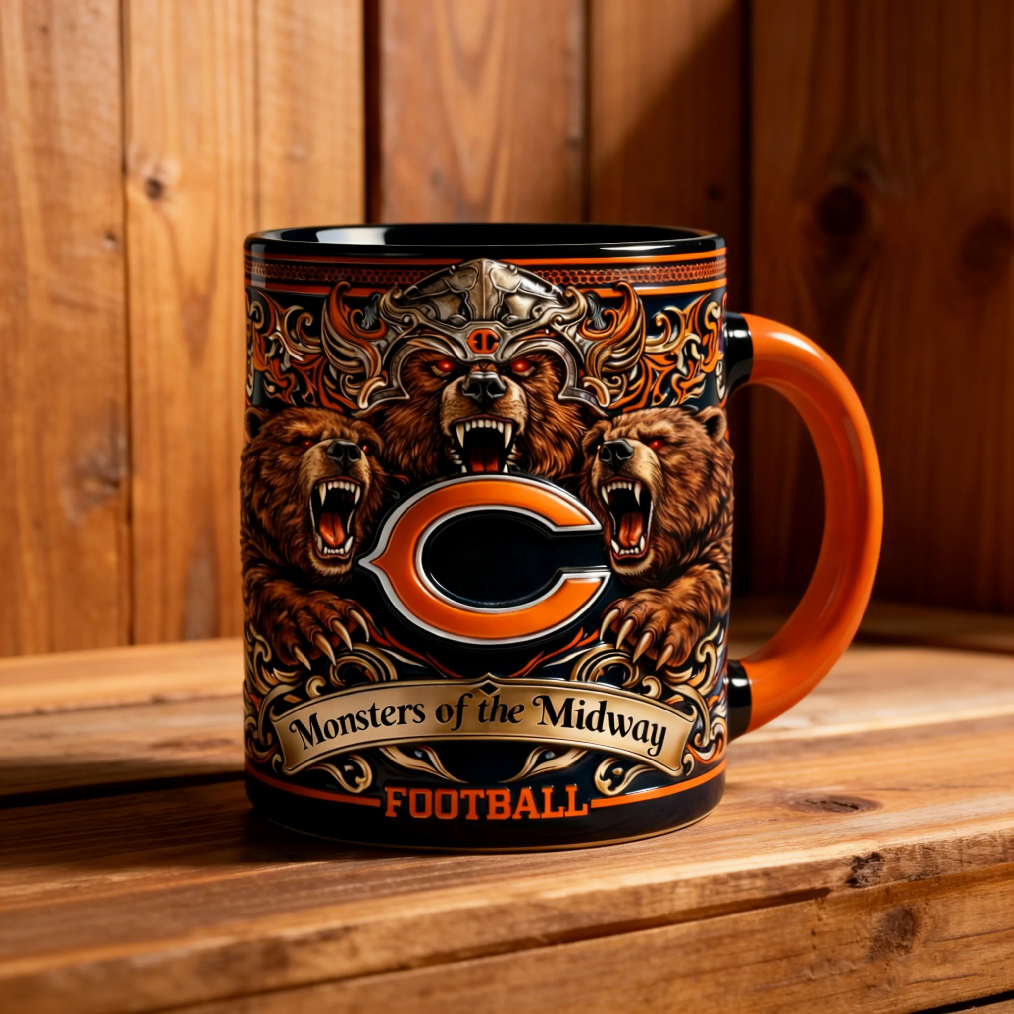 Chicago Bears “Monsters of the Midway” Mug