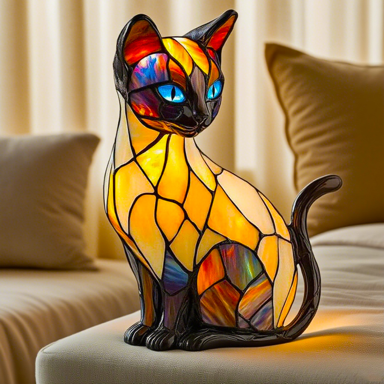 Cats Series Art Night Light
