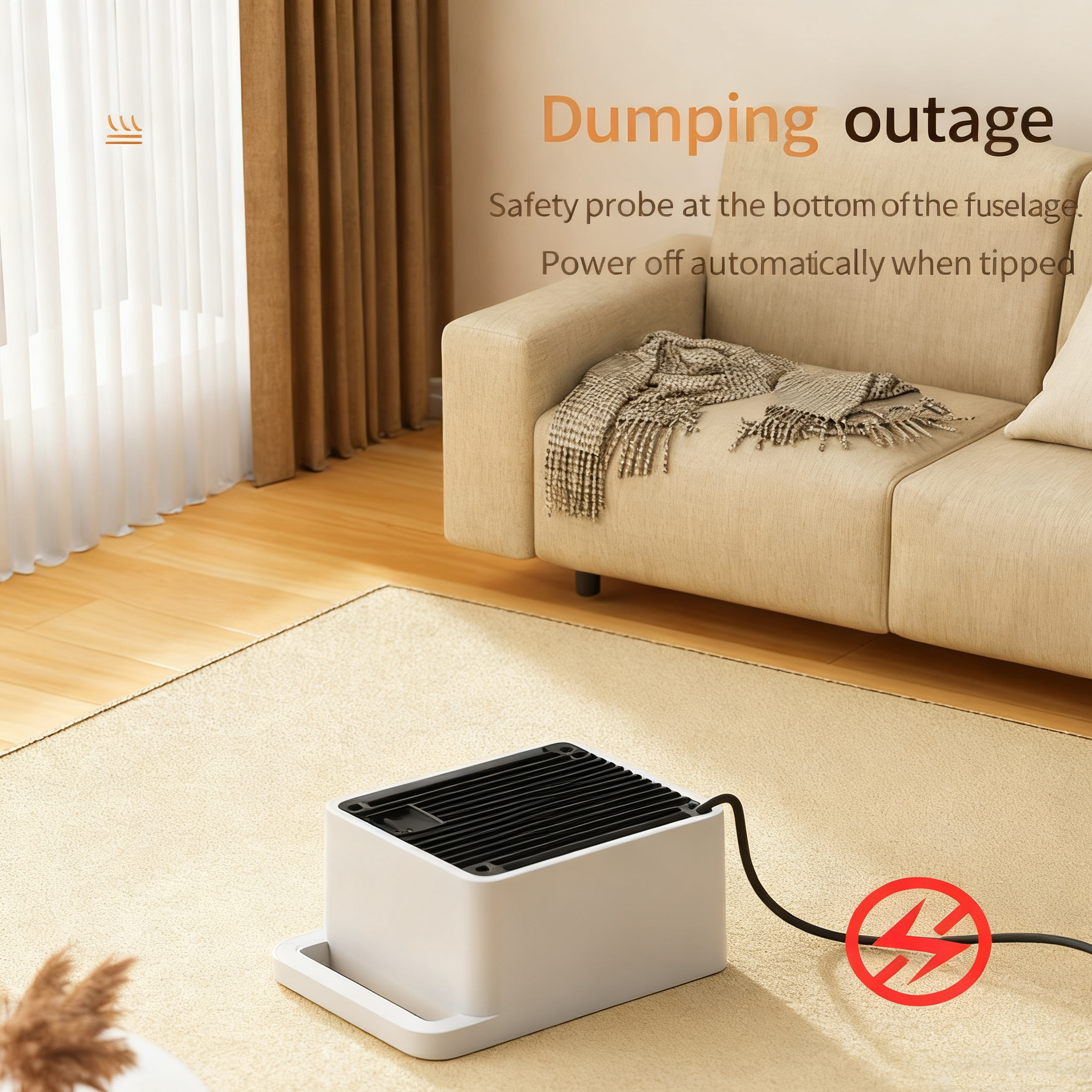 Mini Space Heater – Smart Heat for Small Spaces