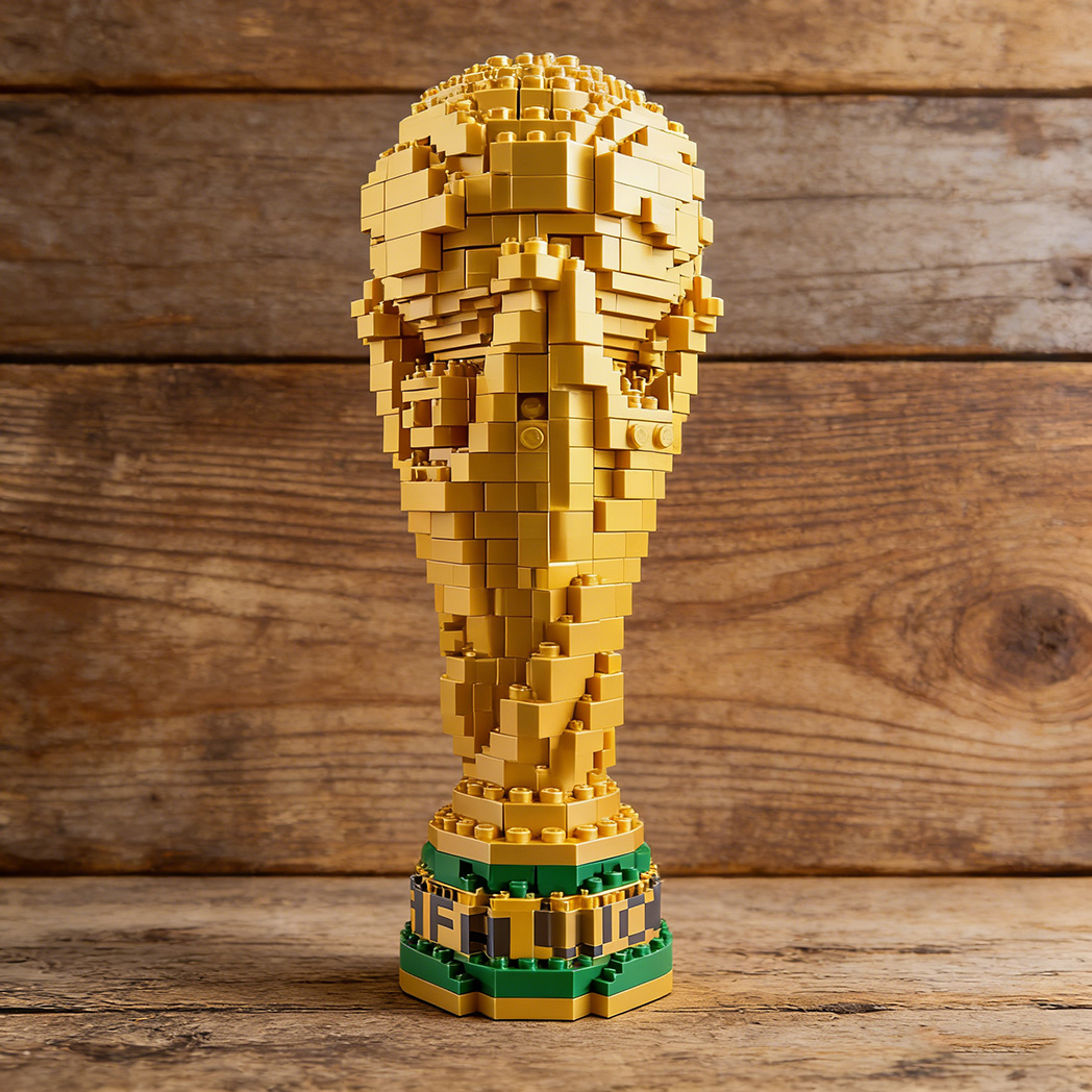 World Cup Official Trophy Building Set