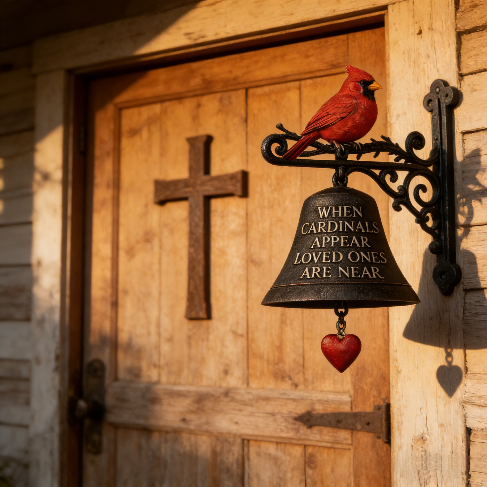 Cardinals Memorial Garden Bell