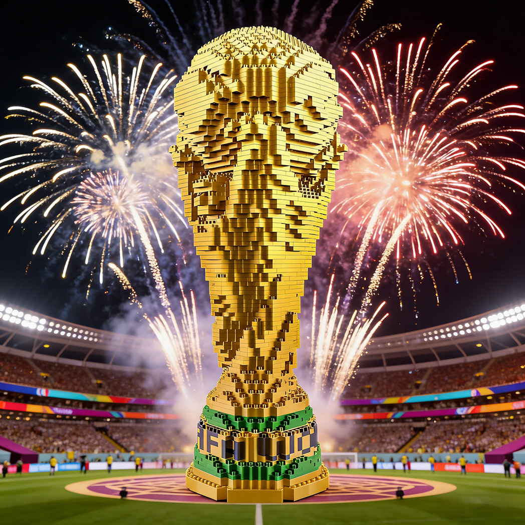 World Cup Official Trophy Building Set