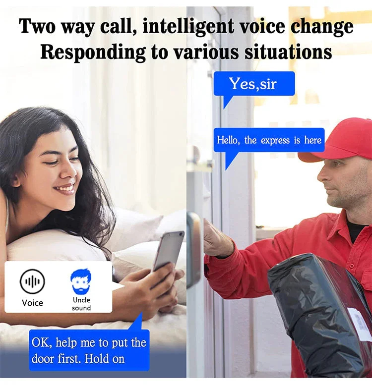 Wireless Video Doorbell With Camera