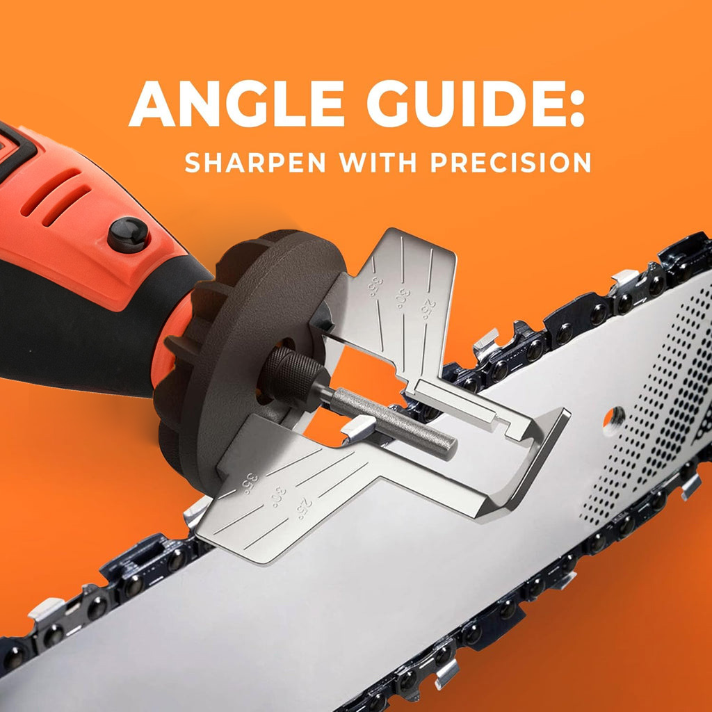 Cordless Electric Chainsaw Sharpener Kit