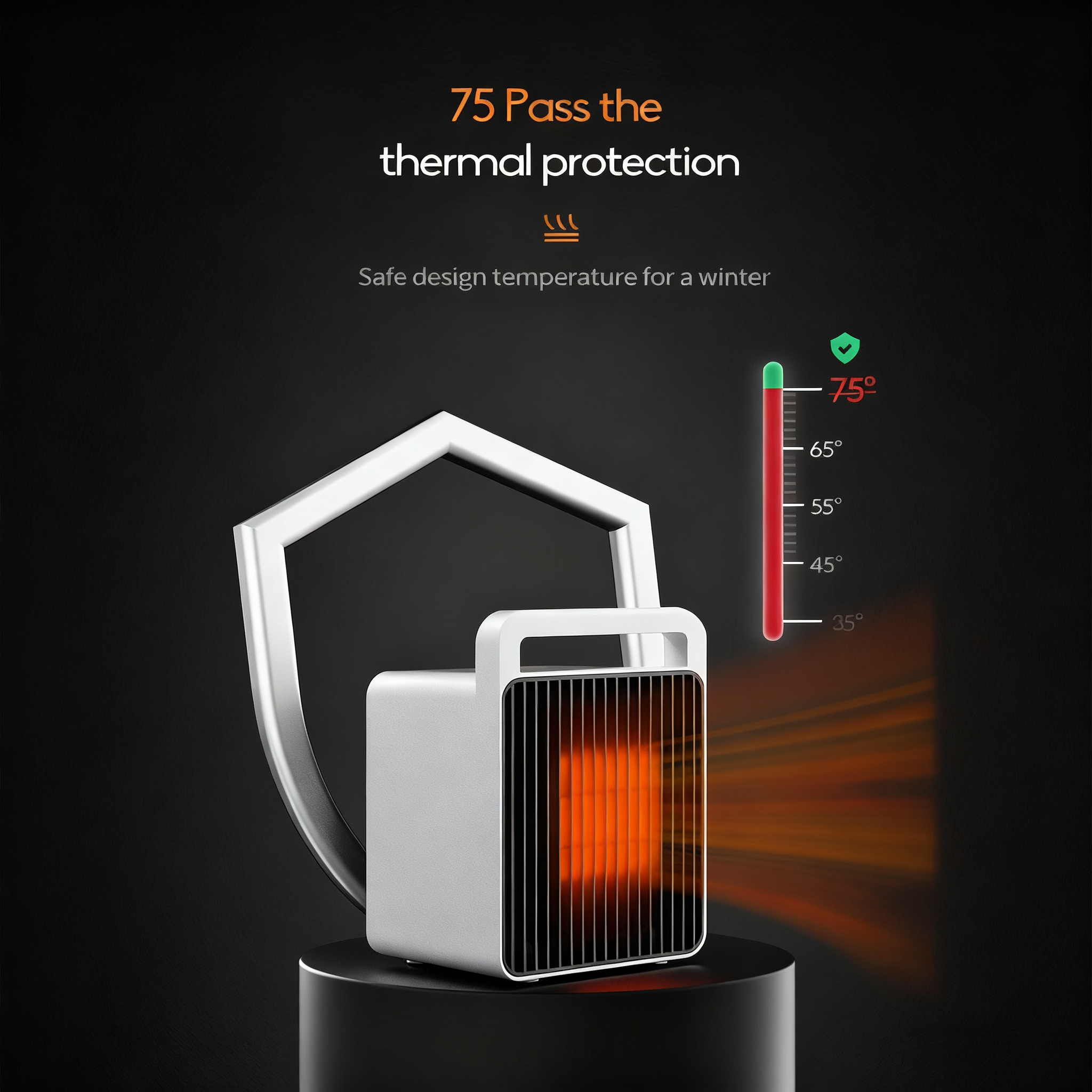 Mini Space Heater – Smart Heat for Small Spaces