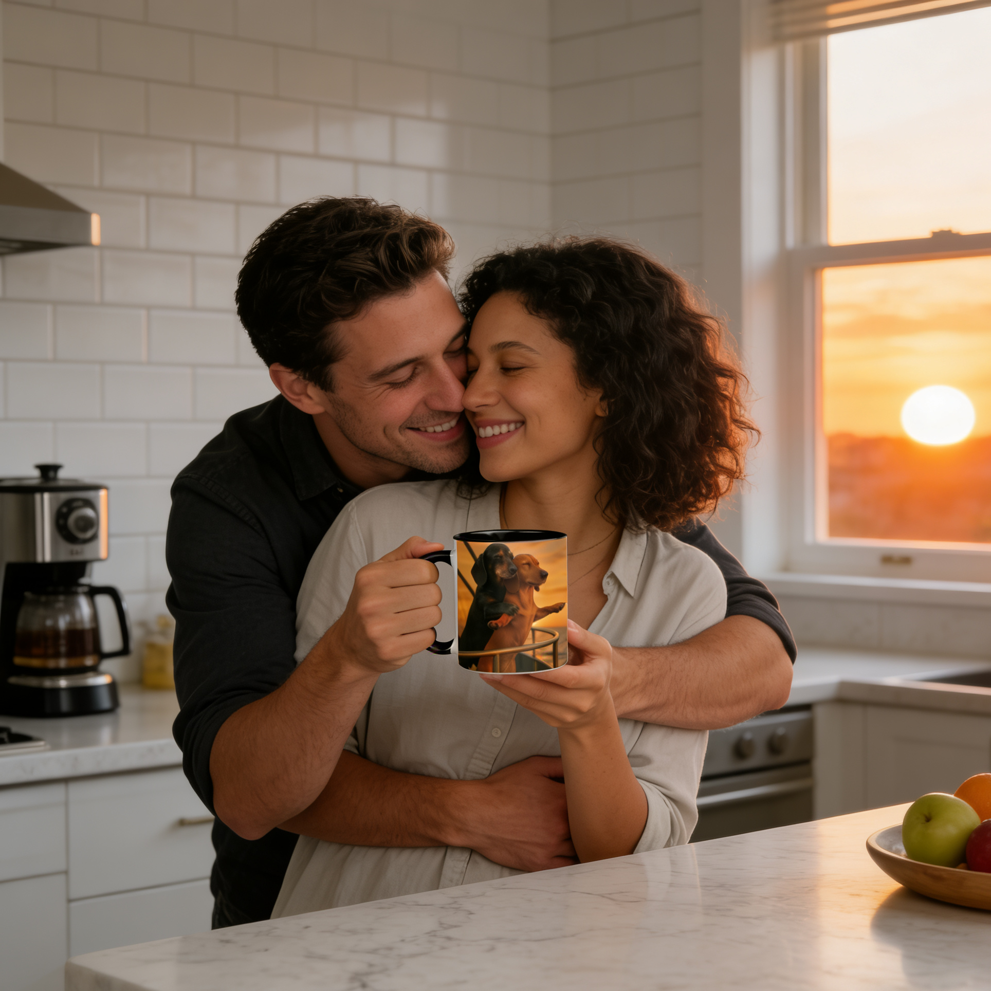 💗Couple Dachshund Love Mug