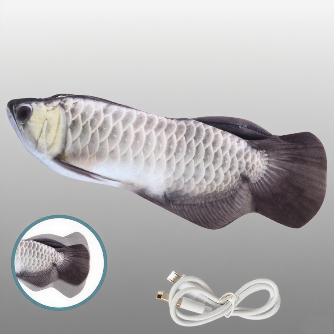 🐱🐟 Flopping Fish Cat Toy