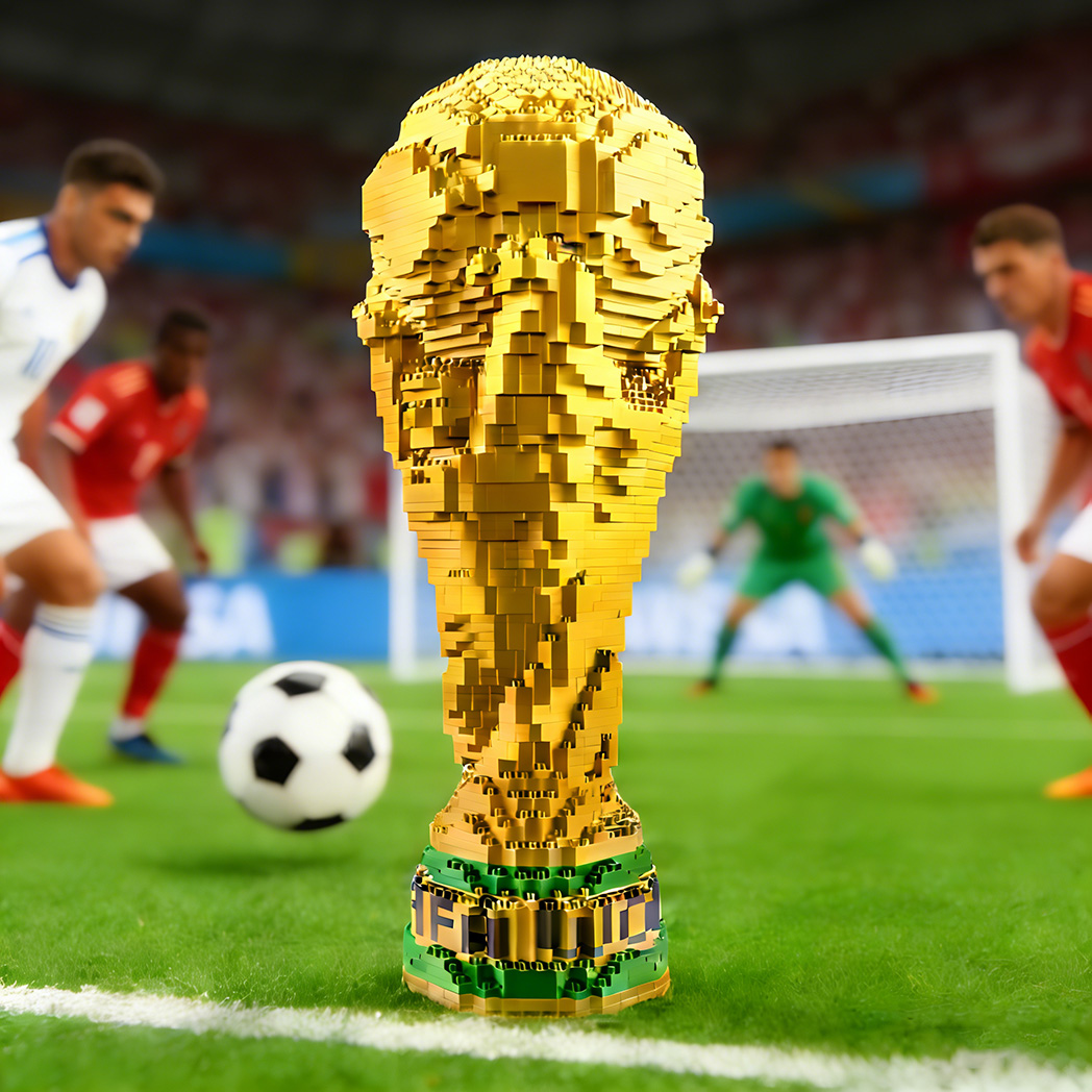 World Cup Official Trophy Building Set