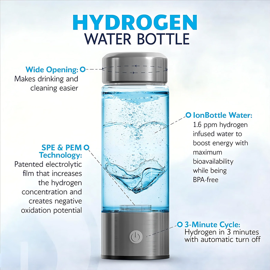 🔥Last day 49% OFF - 😍Hydrogen Water Bottle