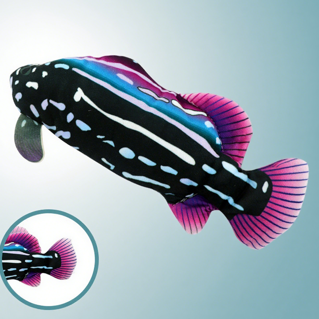 🐱🐟 Flopping Fish Cat Toy