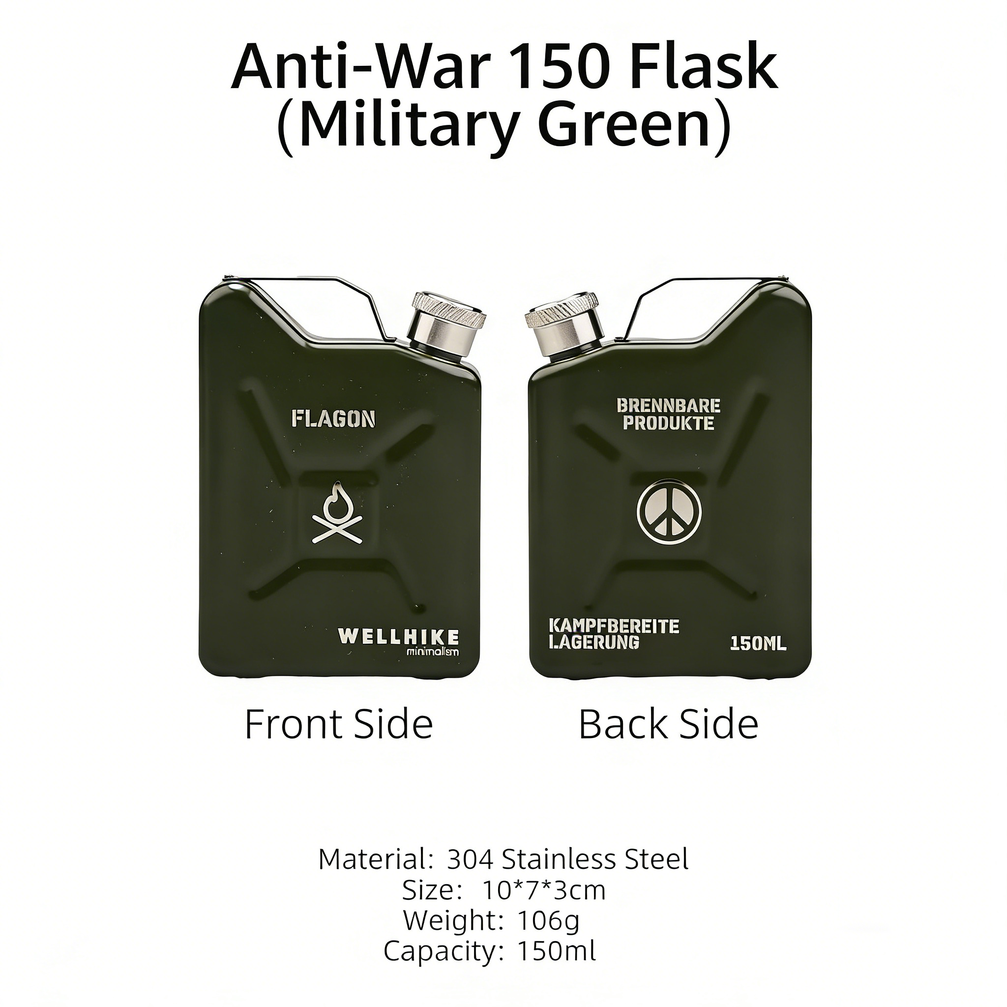 🥃⚙️ Tactical Flask Collection