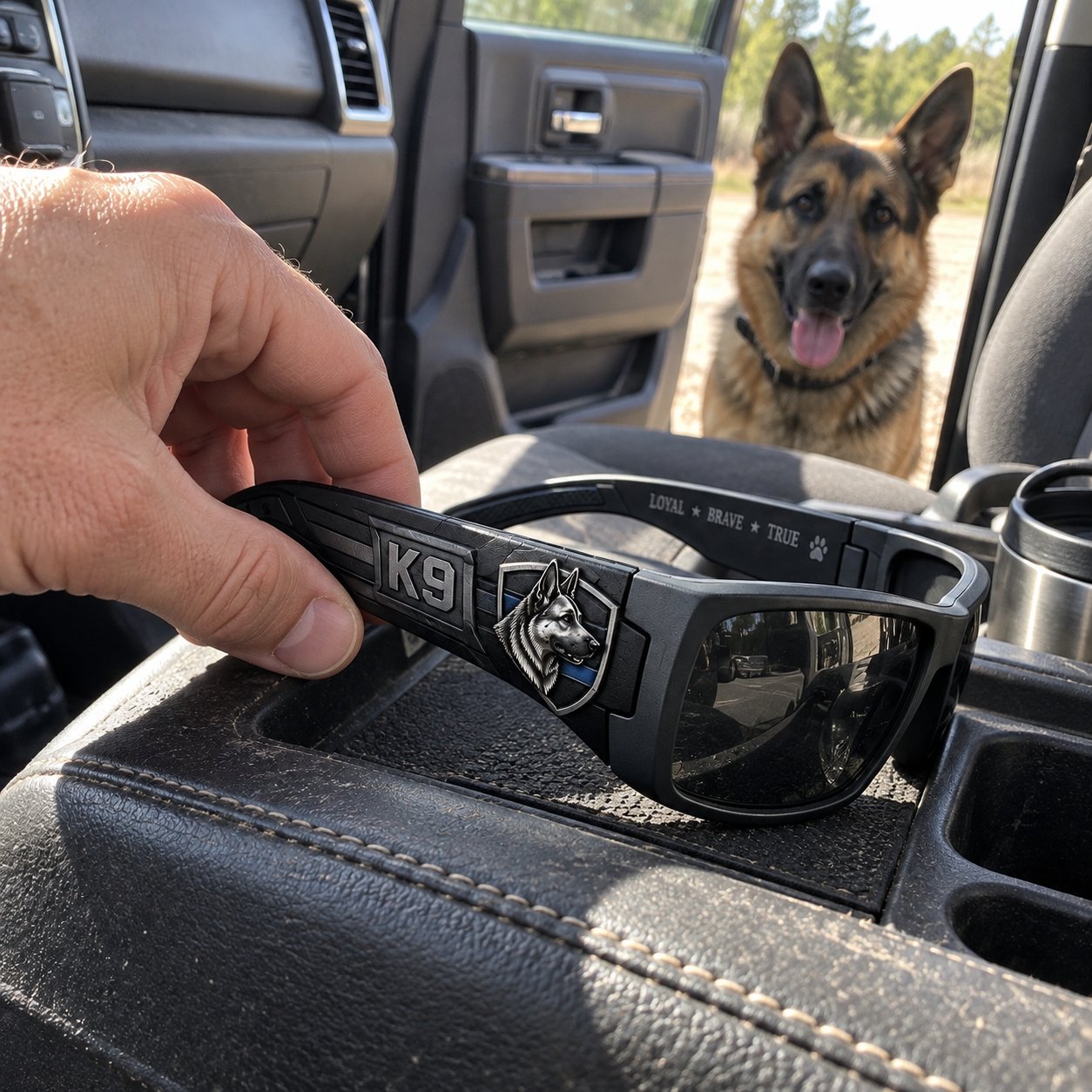 🐕‍🦺 K9 Guardian Sunglasses | Rugged K9-Inspired Design with Working-Dog Details & Bold Everyday Style