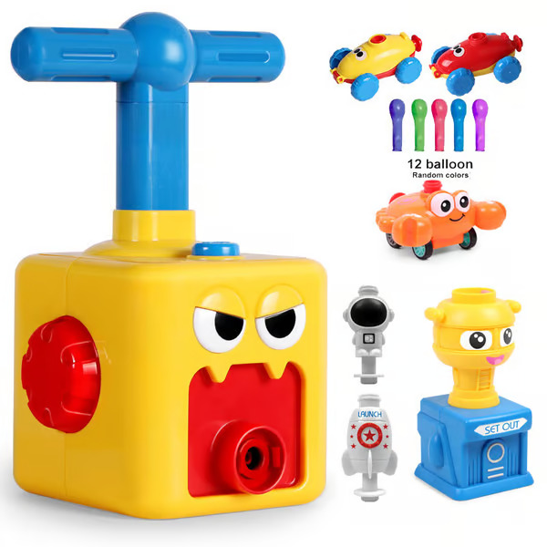 🎄Hot Sale🎁-Balloon Car Toy Launcher Set