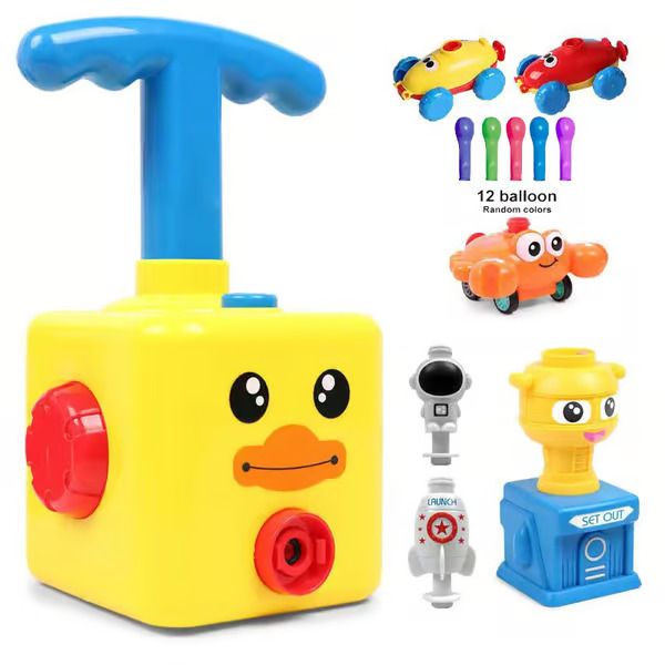🎄Hot Sale🎁-Balloon Car Toy Launcher Set