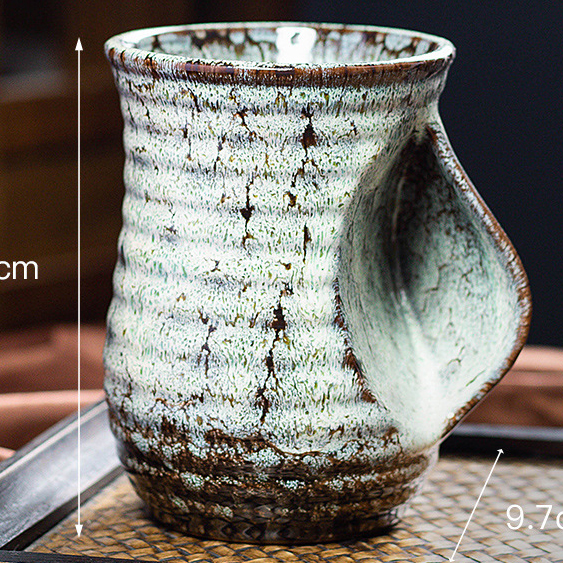 19 Oz Ceramic kiln Hand Warmer Coffee Mug