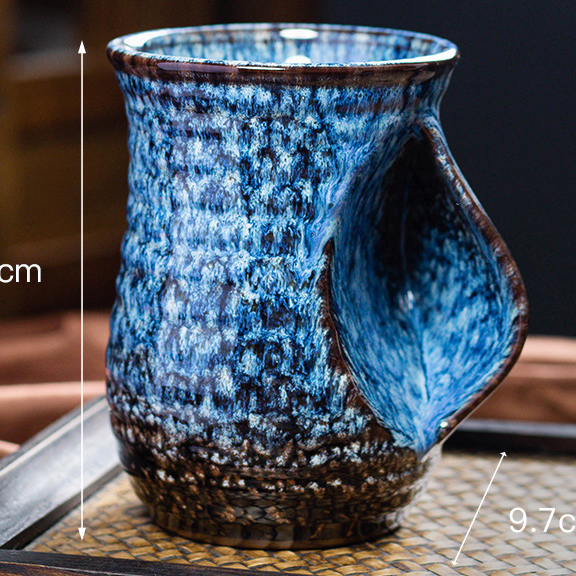 19 Oz Ceramic kiln Hand Warmer Coffee Mug