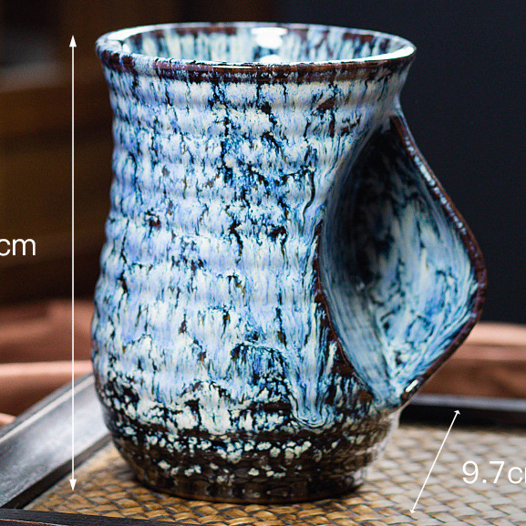 19 Oz Ceramic kiln Hand Warmer Coffee Mug