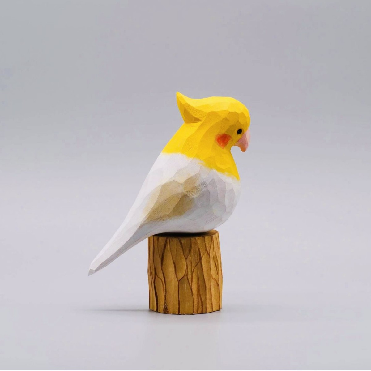Handcrafted Bird + Stand