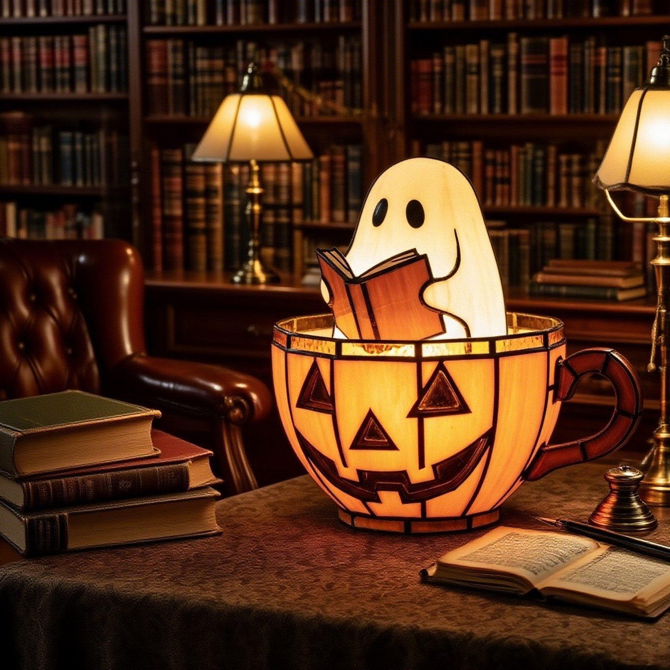 🔥50% OFF -👻Ghost Reading Book Lamp