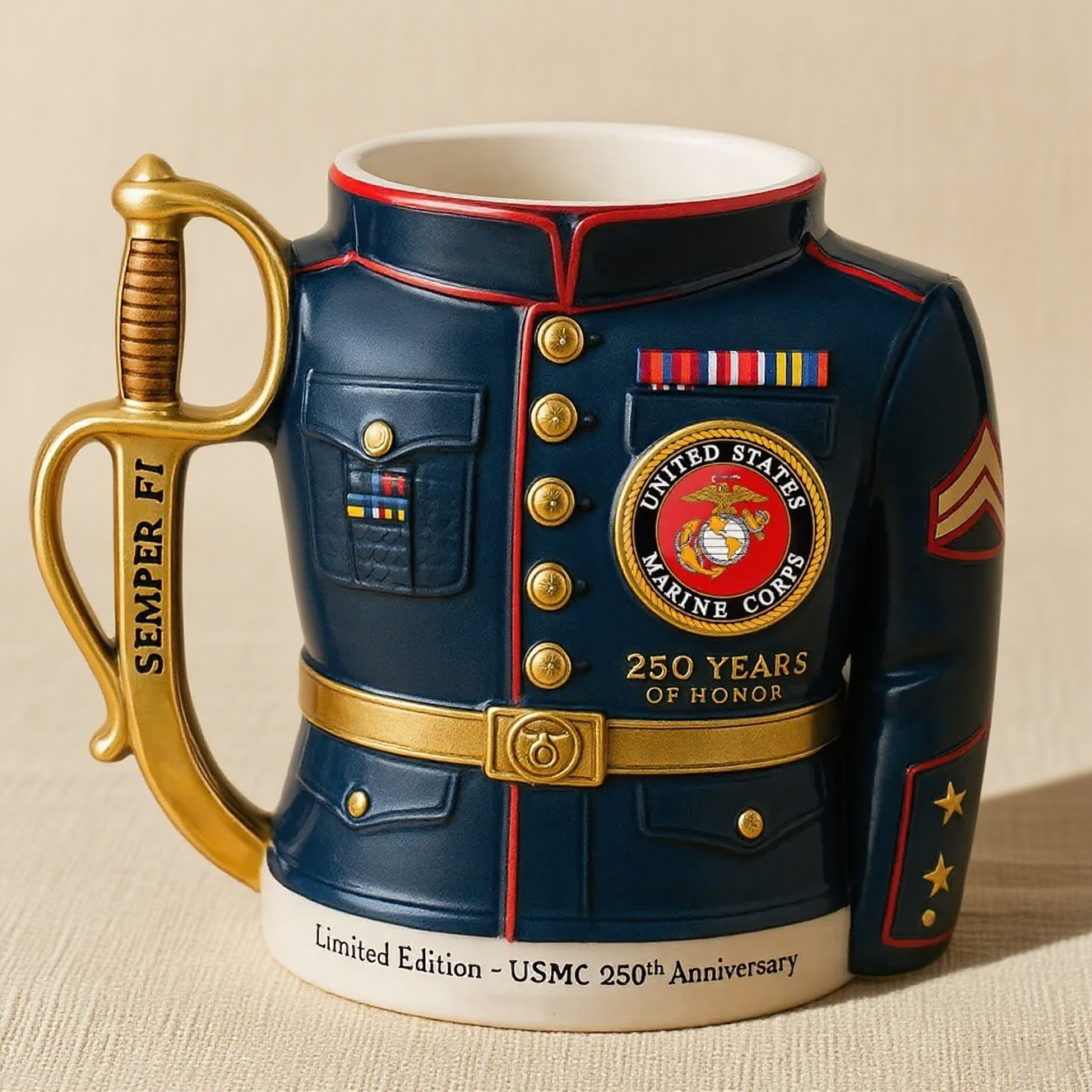 United States Marine Corps - 250th Anniversary Mug