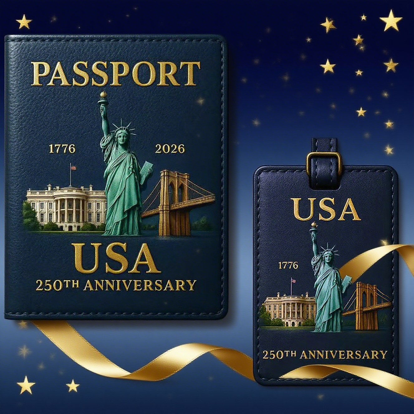 🔥LAST DAY 49% OFF - United States 250th Anniversary Passport Holder