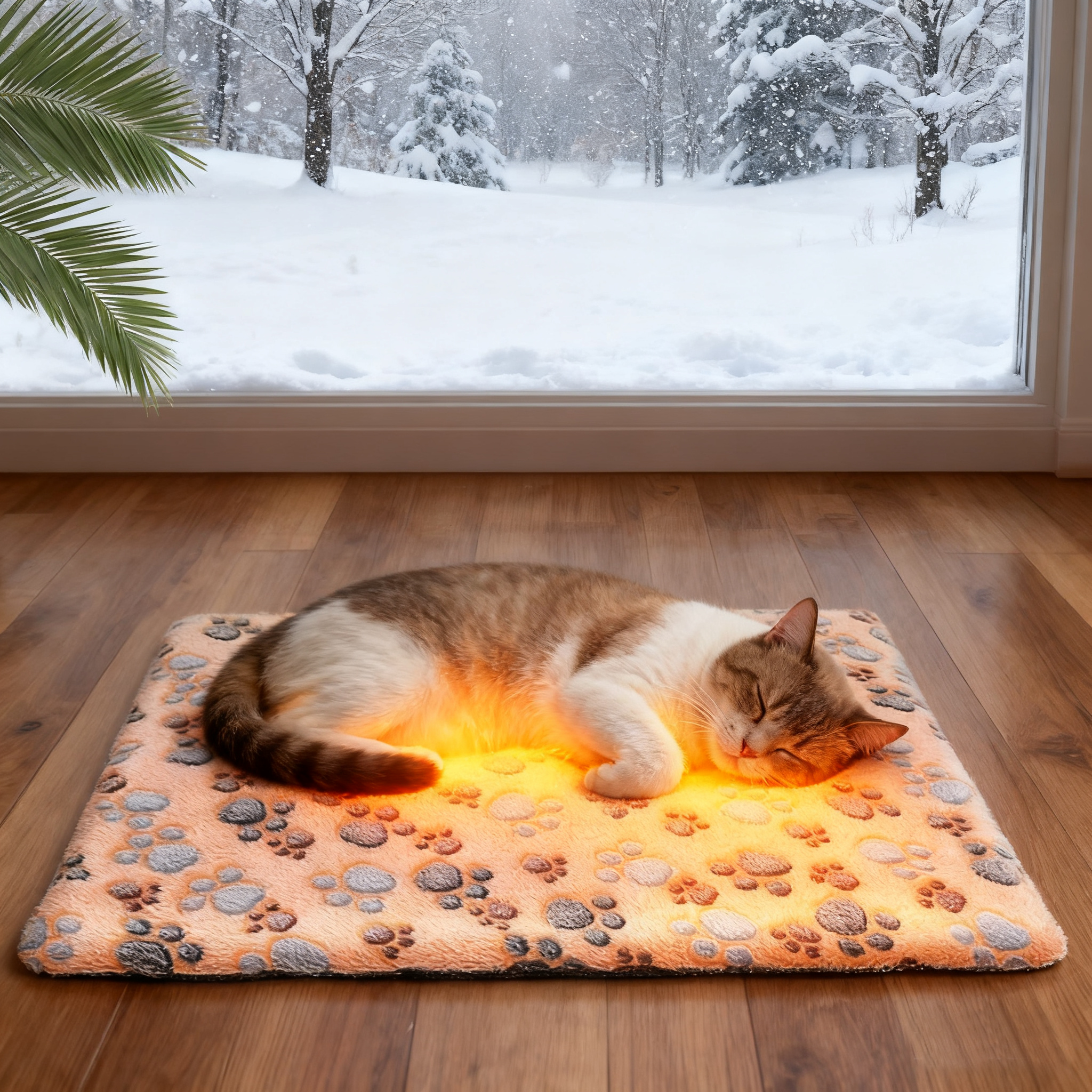 Self Warming Pet Bed Self Heating Pet Mat for Indoor Outdoor