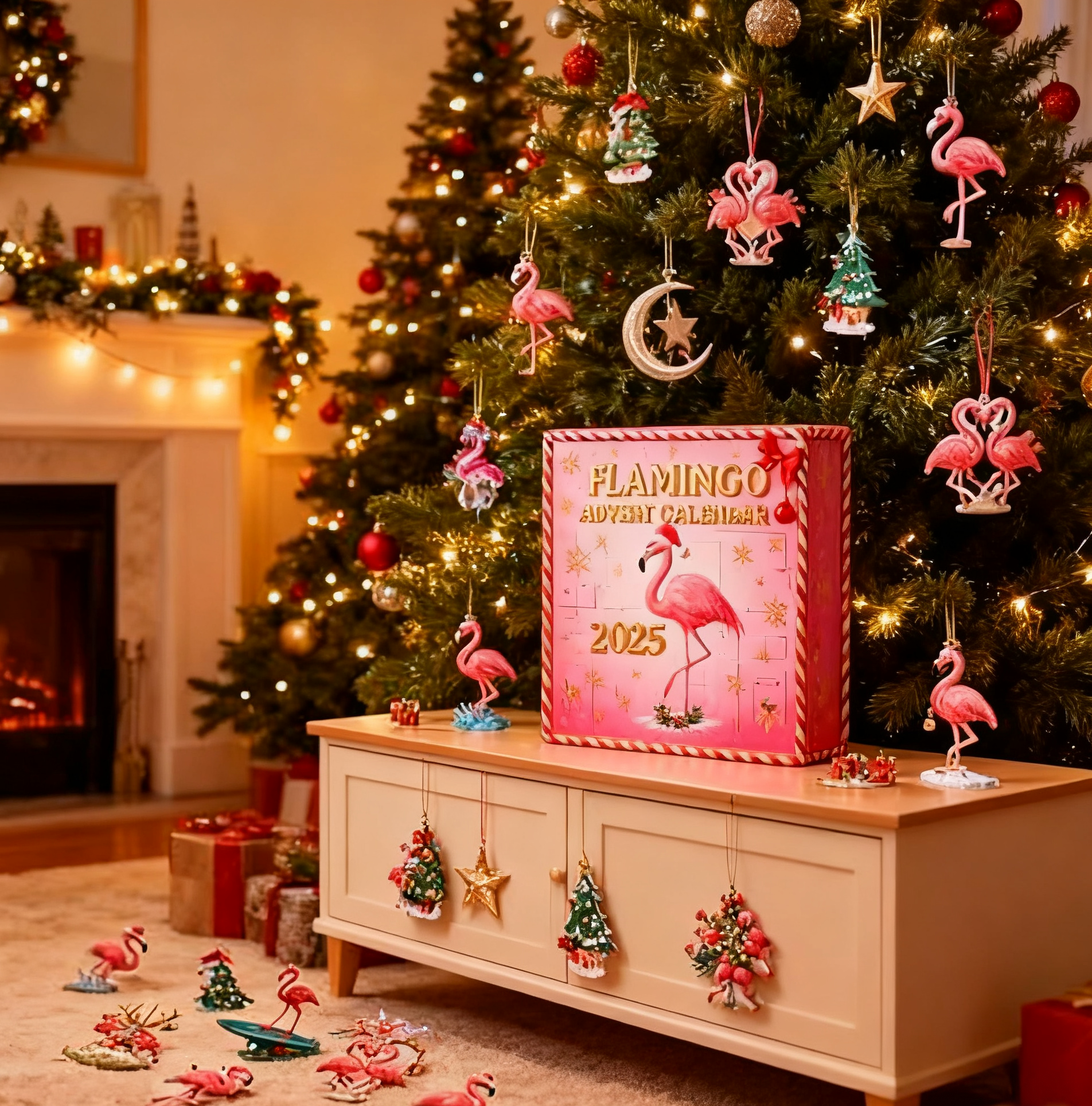 Limited edition 2025 Flamingo Advent Calendar