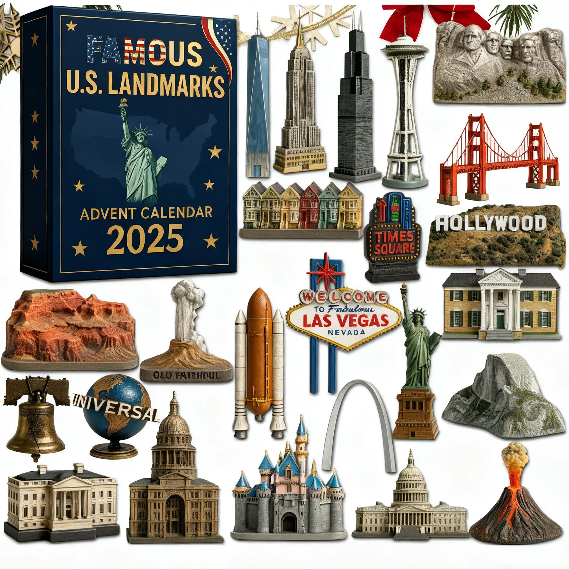 US City Landmark Advent Calendar 2025