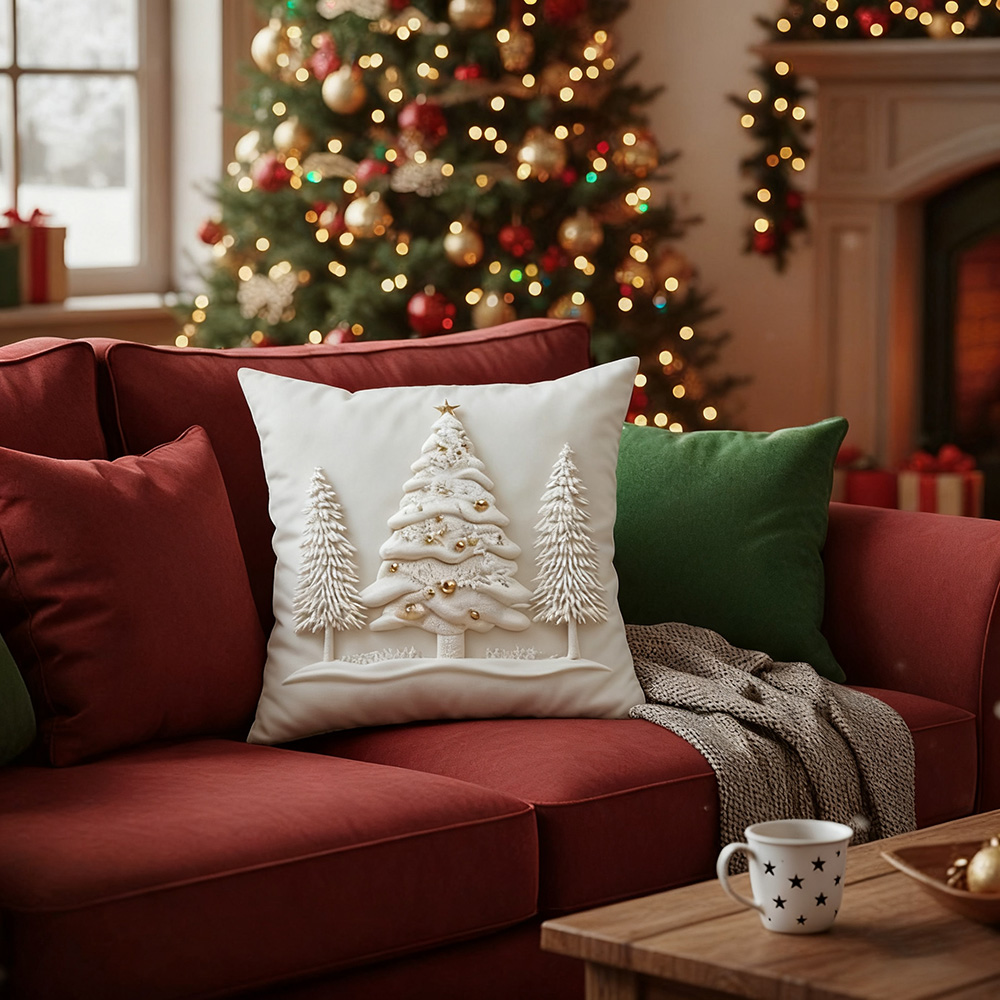🏆 50K+ SOLD! 🎄 Luxury Christmas Style Pillow Cover