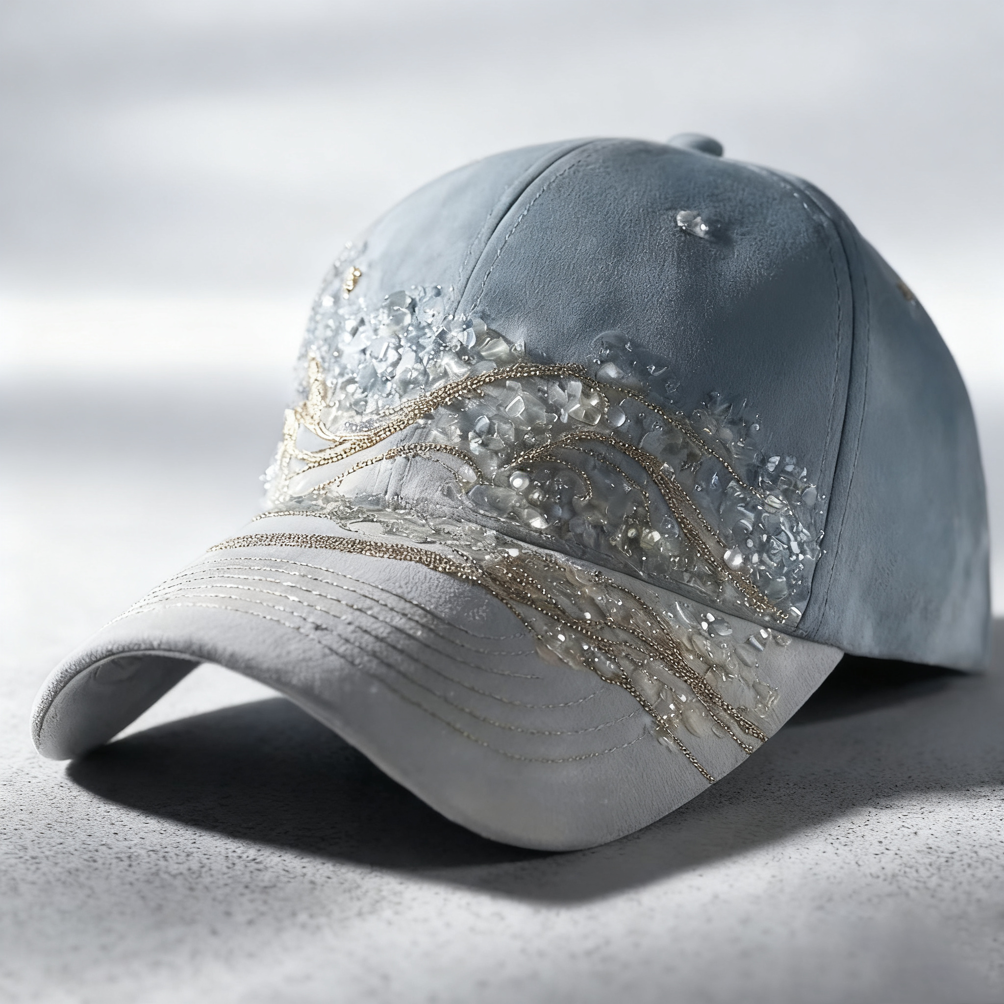 🌊✨Sea Glass Embroidered Ca